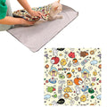 Anti-Escape Cat Grooming Wrap Mat Anti-Scratch Calming Wrap for Pet Nail Clipping Multifunctional Pet Mat - M
